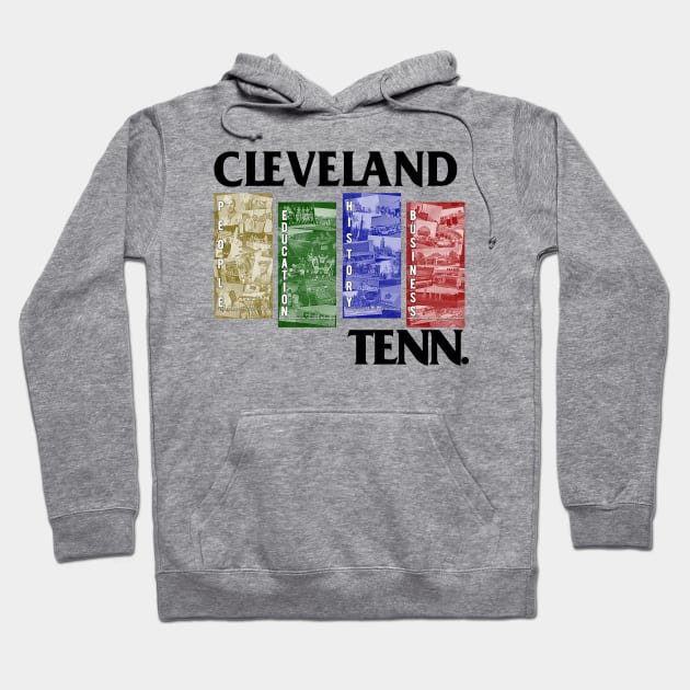 Cleveland, Tennessee - Black Flag Parody Hoodie by BigOrangeShirtShop